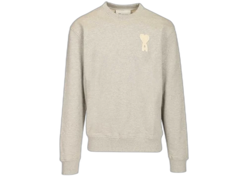 Ami Paris Ami de Coeur Long Sleeves Sweatshirt Grey